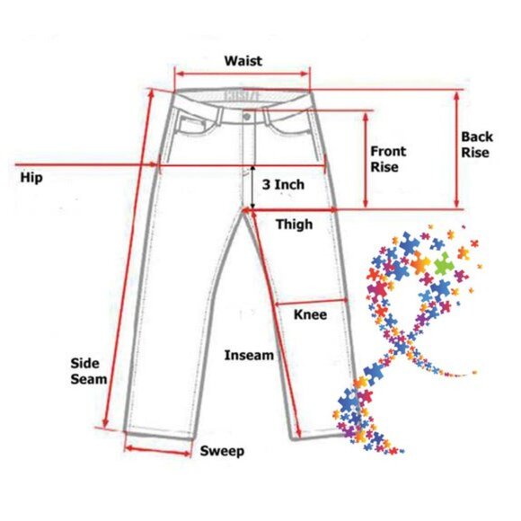 2/$60 💥🆕 Earl Jeans Blue Jeans | Embroidered & Rhinestones | Size 20W | 5042 - Picture 10 of 12